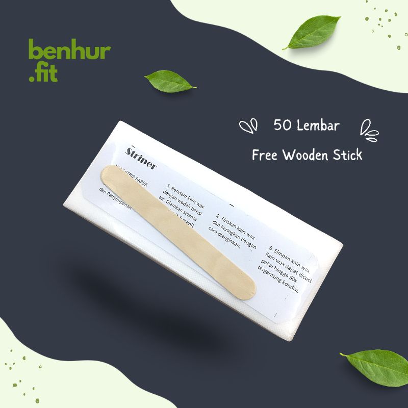 [50 Lembar] Kain Waxing / Kertas Waxing / Waxing Strip / Reguler