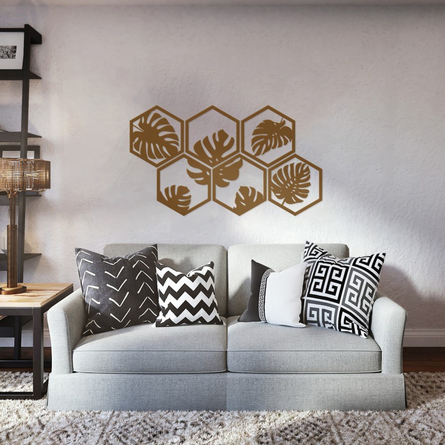 Hiasan dinding Lasercut Monstera Leaf|wall decoration