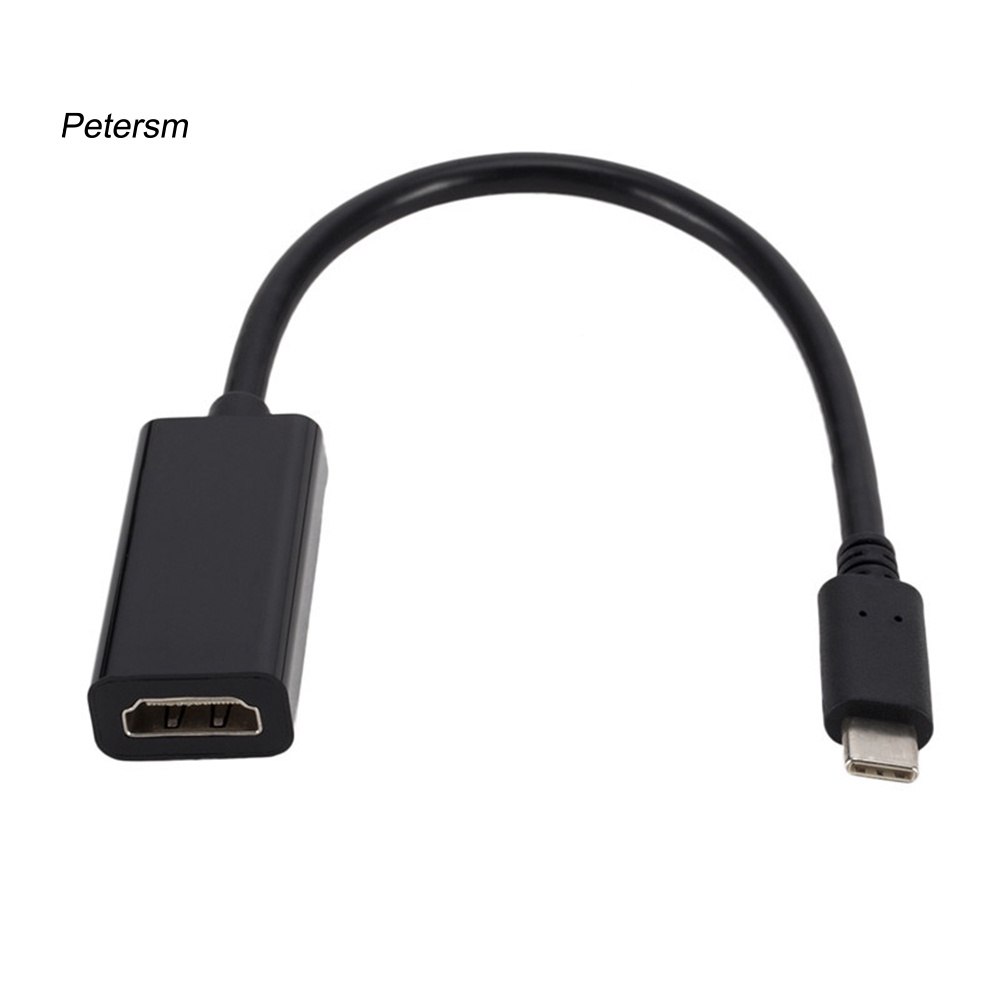 Kabel Adapter Hd 4k 60hz Usb 3.1 Tipe C Ke Hdmi Untuk Tv Monitor Proyektor