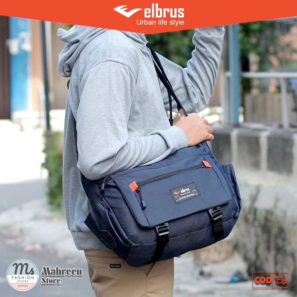 Tas Selempang Besar Tas Slingbag Tas Kerja Tas Laptop Pria - Elbrus | TL 751