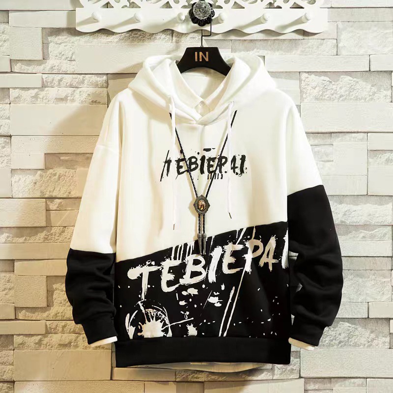 Hoodie Pria / Hodie Pria  / Jaket Pria / Sweater Hoodie Tebiepai Bahan Fleece UK L-XL