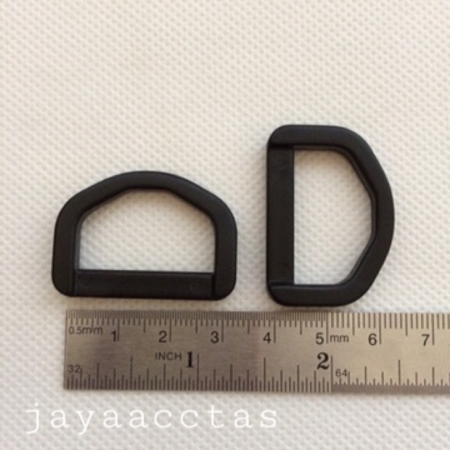 ring D tas 2.5 cm plastik buckle acetal