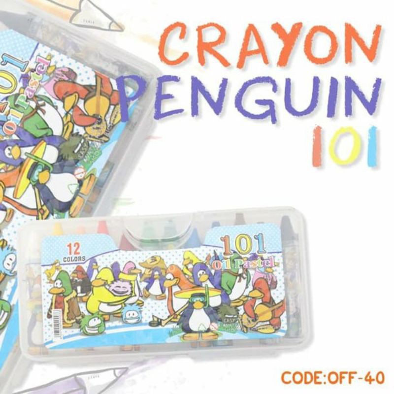 Crayon Karakter 12 Warna