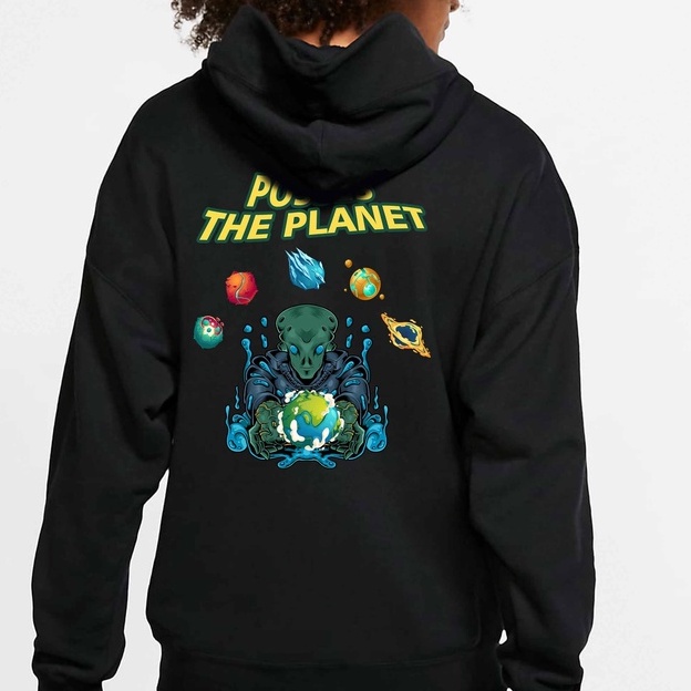 Hoodie Posses The Planet Swearer Pria Fleece Size M - XXL