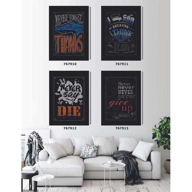 

Buku Tulis / Notebook / A5 Jepang / Typography / Set 2476