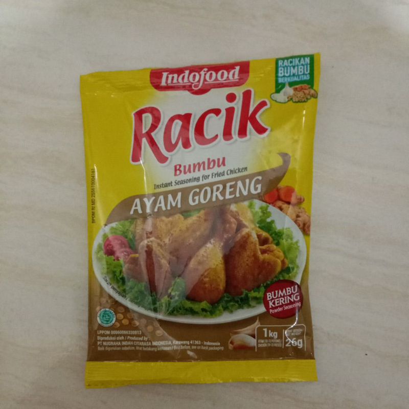 

BUMBU RACIK AYAM GORENG UNGKEB INDOFOOD