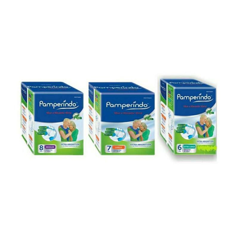 POPOK DEWASA PAMPERINDO M L XL (ADULT DIAPERS)