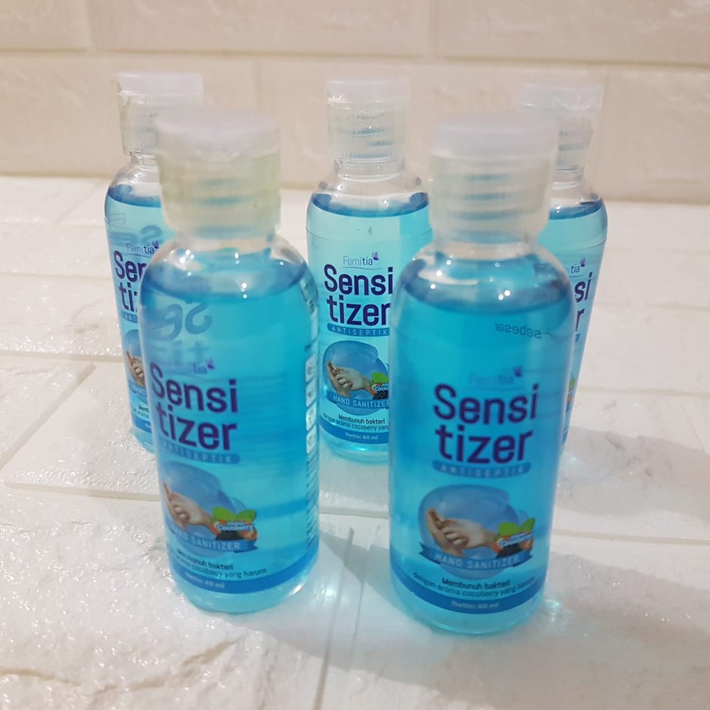 Hand Sanitizer Spray Antis Handsrub Antiseptik Sasinitiser Femitia Sensitizer 60ml