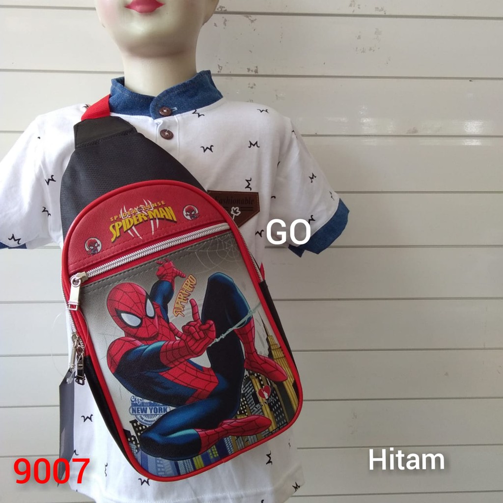 gos TAS ANAK SLEMPANG 1 Tas Weistbag Motif Kartun Anak Laki Perempuan