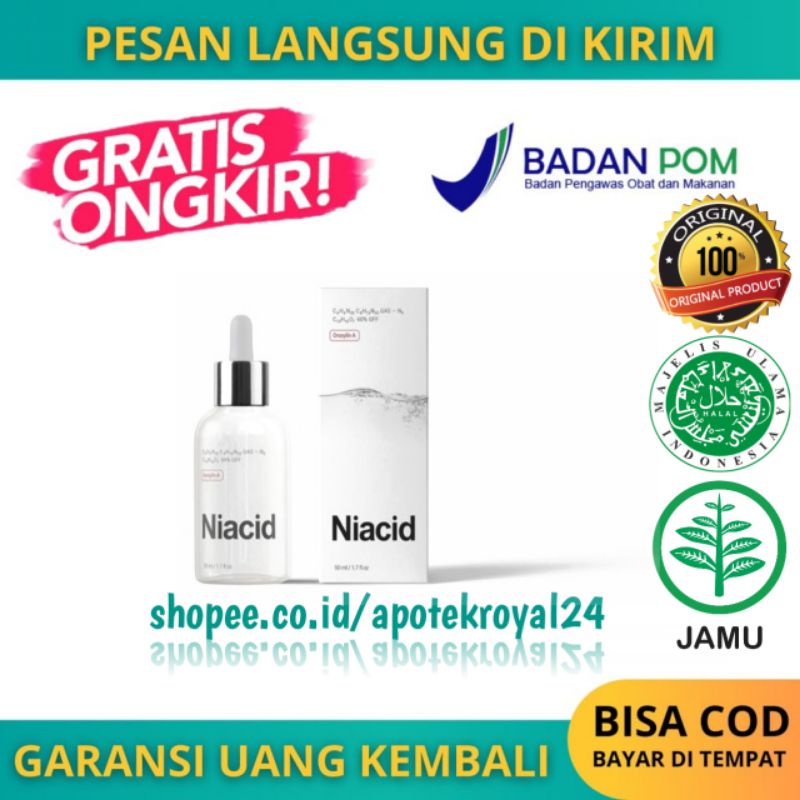Niacid Serum Korea Slurp Niacid Serum Asli Original