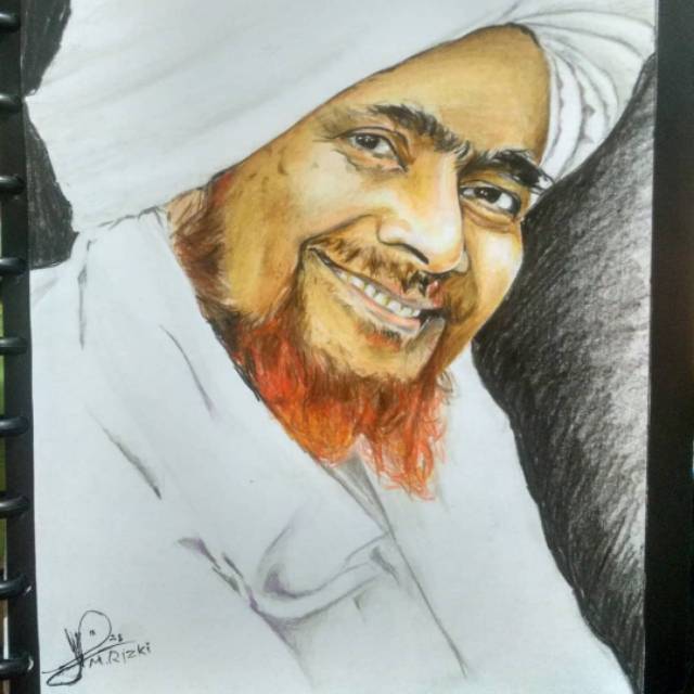 

LUKISAN HABIB UMAR BIN HAFIDZ