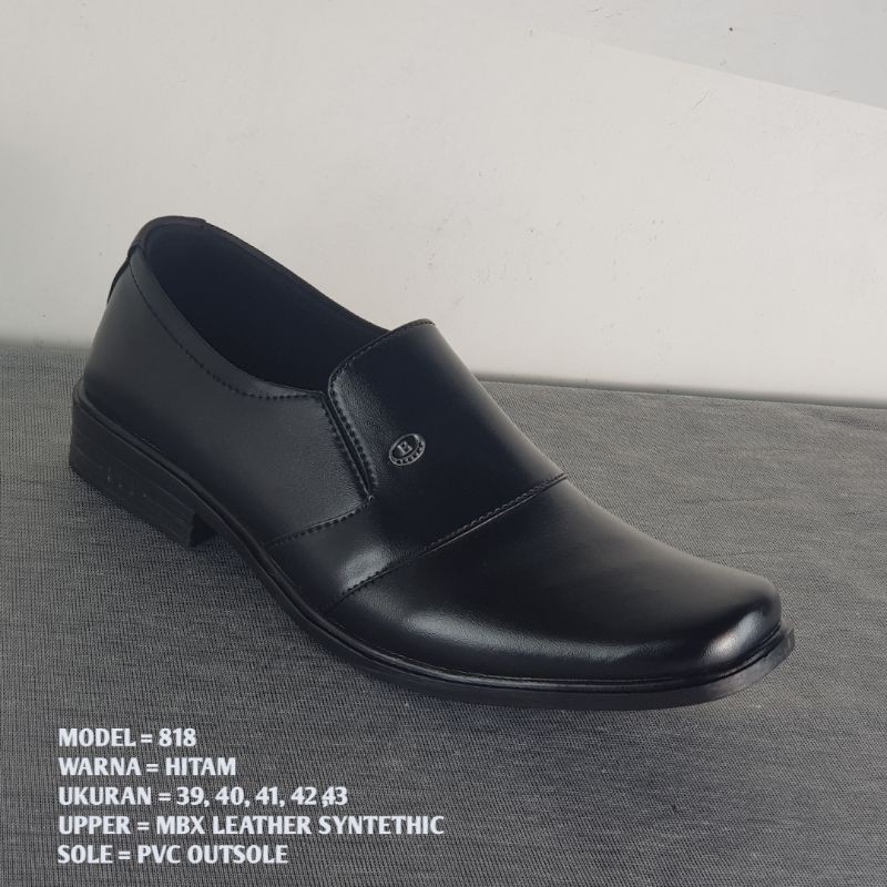 (818) SEPATU PANTOPEL PANTOVEL FANTOFEL FORMAL PRIA