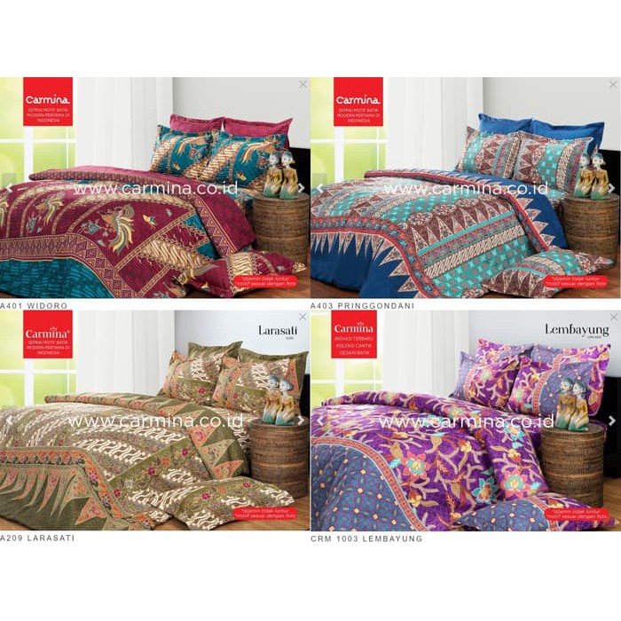 Batik Modern khas Indonesia Carmina uk K Harga Grosir  Sprei King Size Katun Jepang Disp C4V3