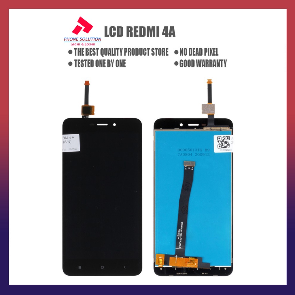 LCD Xiaomi Redmi 4a Fullset Touchscreen // Supplier LCD Xiaomi Redmi - Garansi 1 Bulan