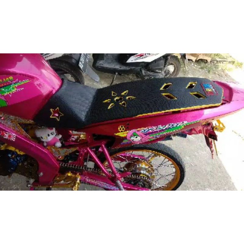 Jok Vixion Old Variasi Lubang