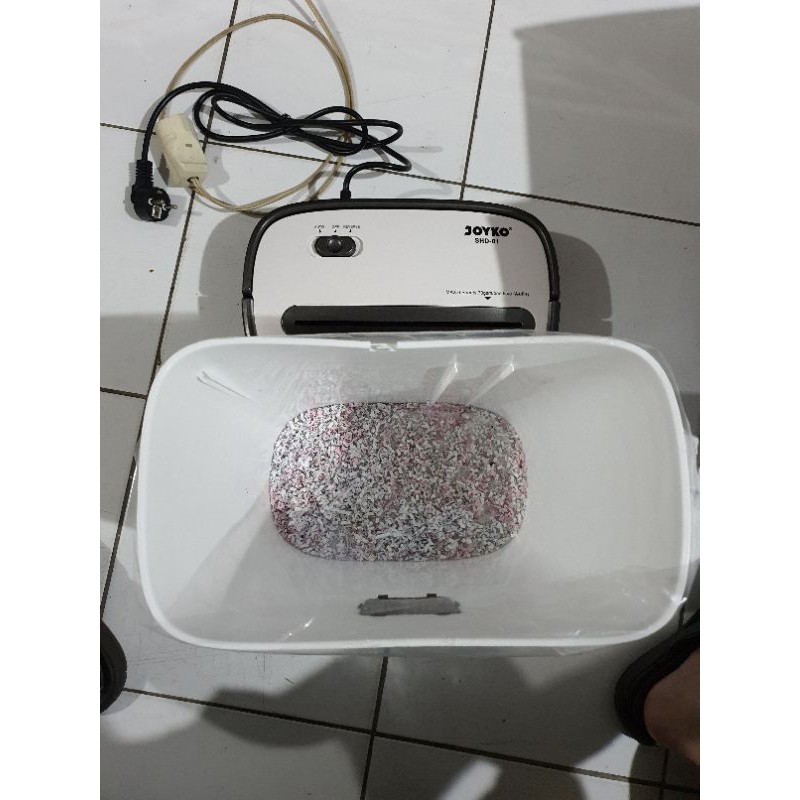 penghancur kertas paper shredder joyko shd 01 mesin alat penghancur kertas