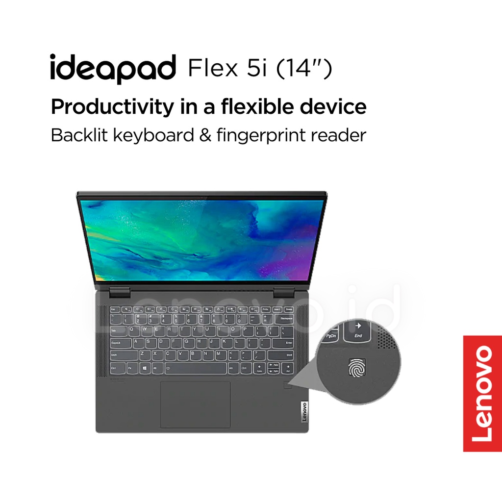 Lenovo IdeaPad Flex 5i 14ITL05 i5 1135G7 Win11 16GB 512GB SSD 14