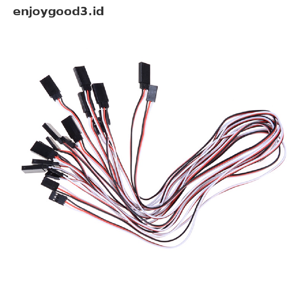 10pcs Kabel Extension Servo Male To Female Panjang 50cm Untuk Rc