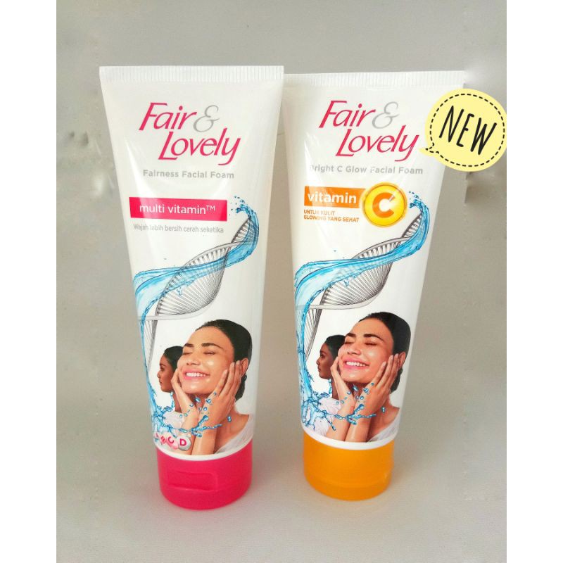 facial foam fair and lovely vitamin c