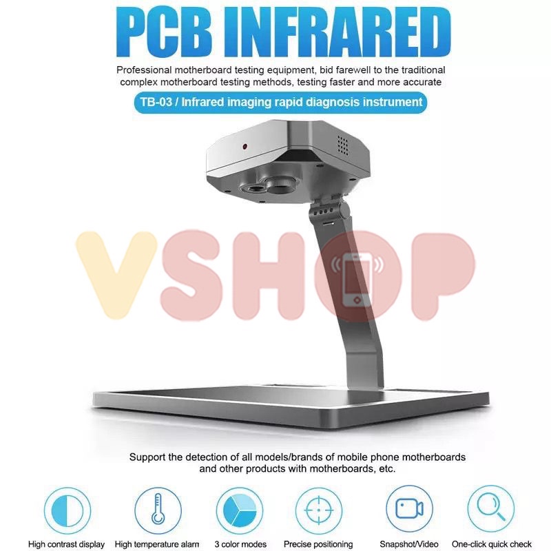 THERMAL DUAL OPTICAL CAMERA SUNSHINE TB-03 PCB INFRARED DETECTOR