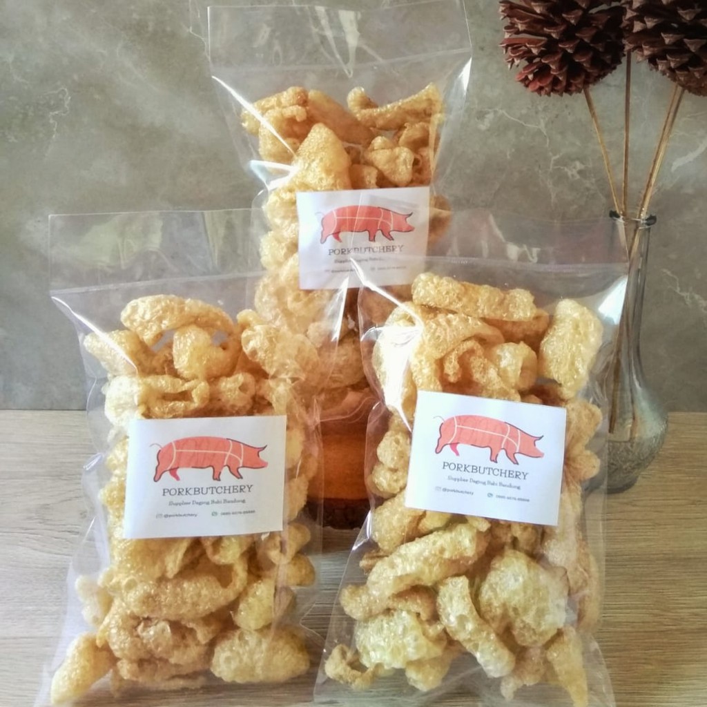 

KERUPUK KULIT BABI / DOROKDOK BABI (50 gram)