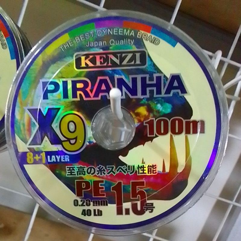 PE piranha X9 / tali PE piranha