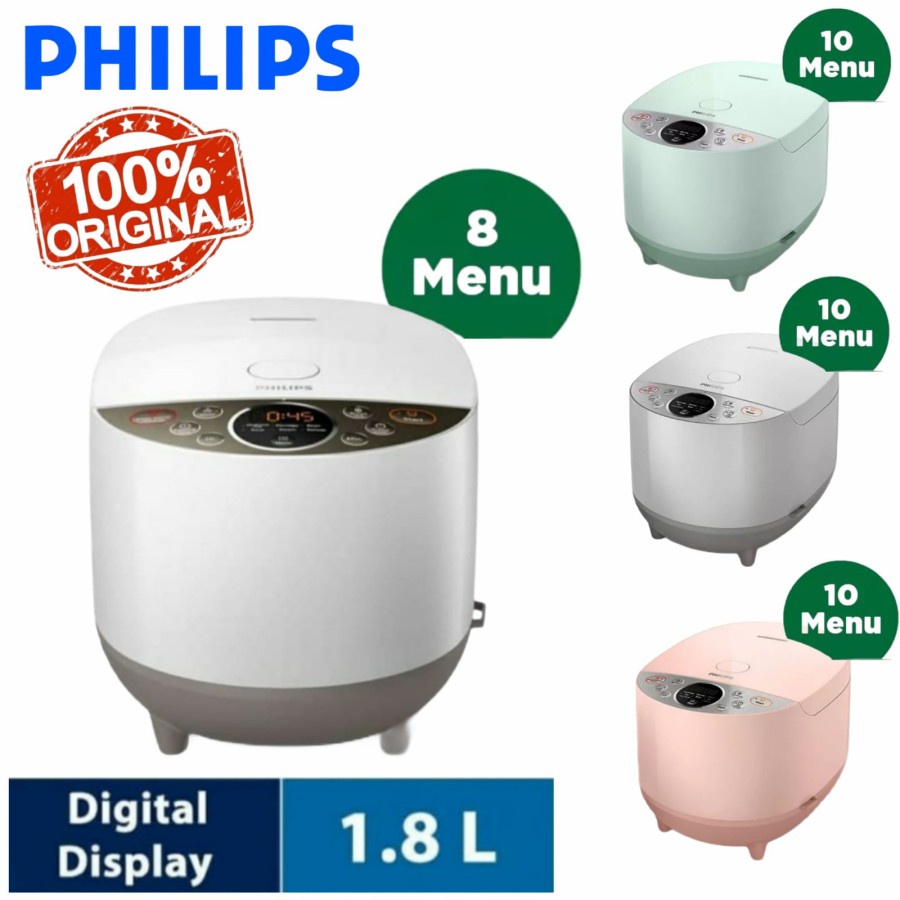 RICE COOKER DIGITAL PHILIPS HD-4515 1.8 LITER | magiccom philips 1,8l