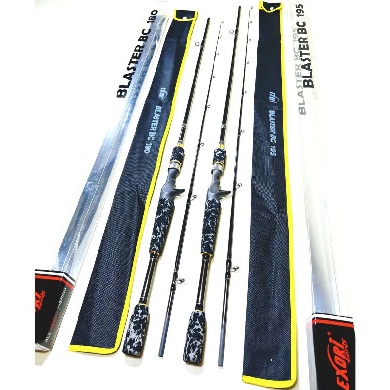 Joran Pancing BC Casting Exori Blaster 180 195 ATASAN CARBON SOLID