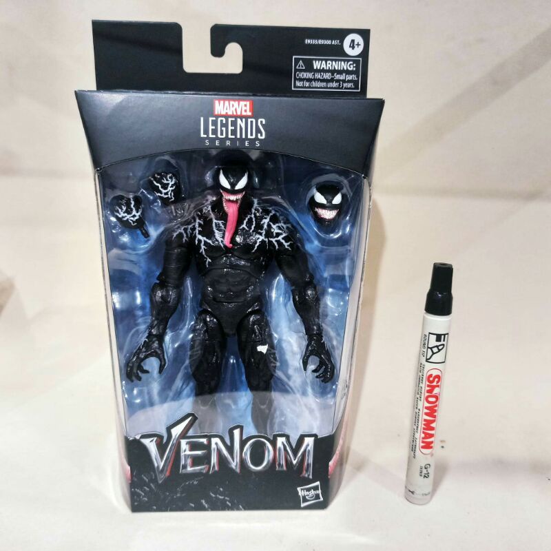Fgure venom movie marvel legends original hasbrotinggi sekitar 7 inchFull artikulasi detail bagus
CW