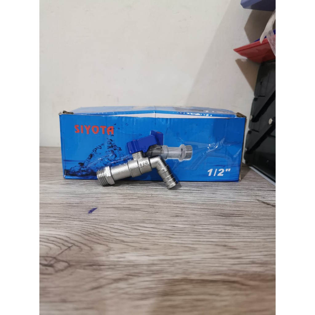 Keran Bola SIYOTA Kran Air Model ONDA Taman Gagang Pendek 0.5 inch