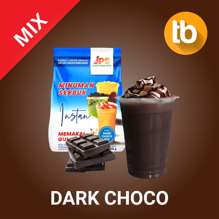 

DISKON - (BISA COD) JPS Dark Choco Mix (Bubuk Minuman Dan Makanan) 1kg