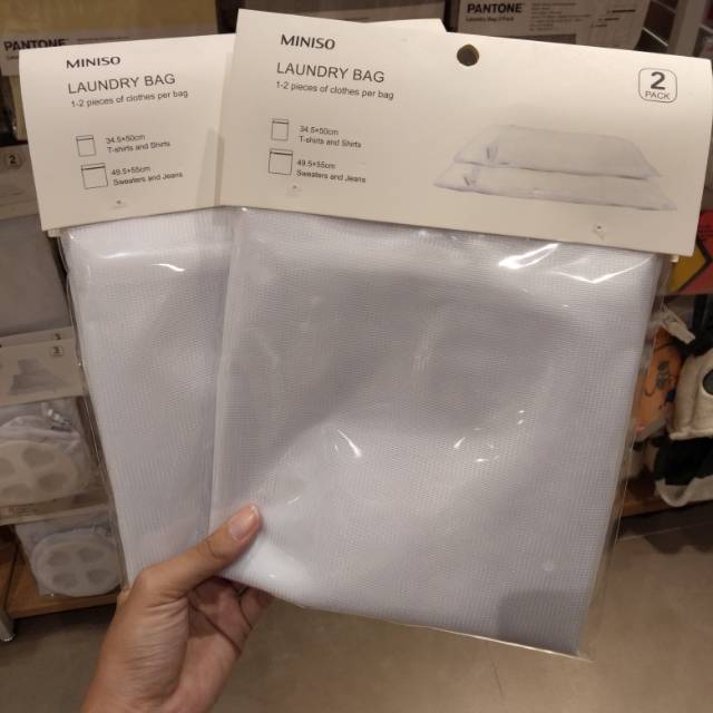Laundry bag miniso