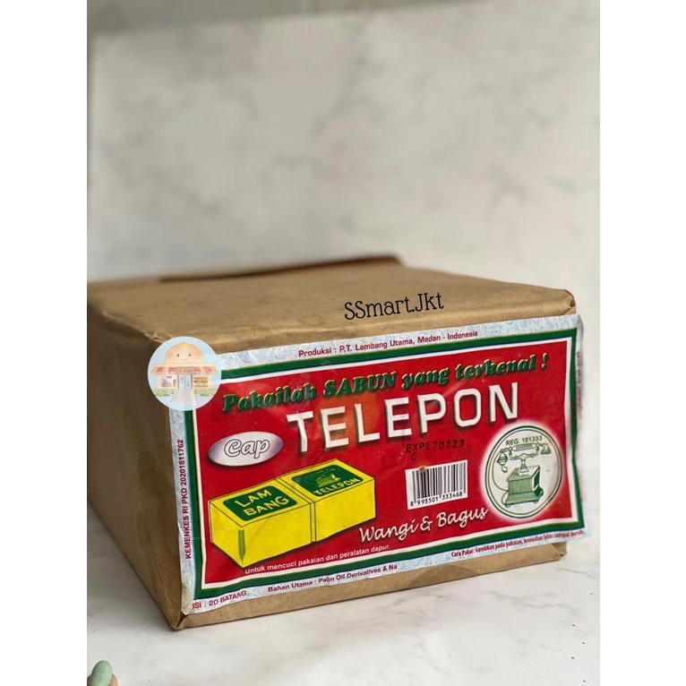 Sabun Telepon Batangan Isi 20