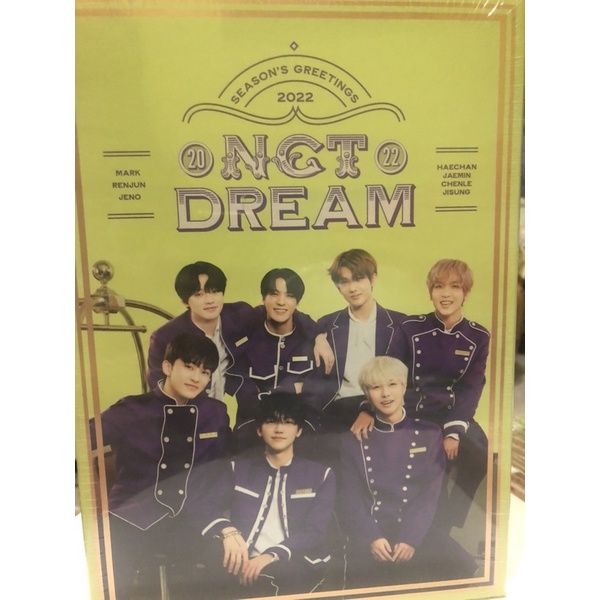 2022 SEASON’S GREETINGS NCT DREAM sg22 sealed full set tanpa benefit photocard pc jaemin jeno jisung