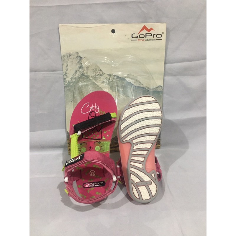 Sandal gunung anak perempuan led GOPRO PERSIA LM CW PINK