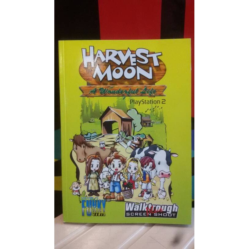 harvest moon a wonderful life guide book pdf