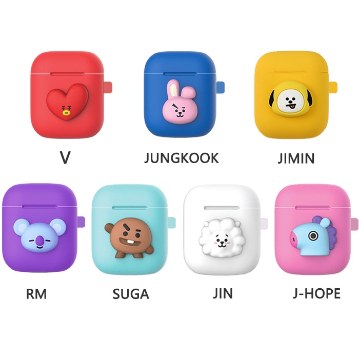 BTS bt21 airpods pelindung iPhone Apple | Shopee Indonesia