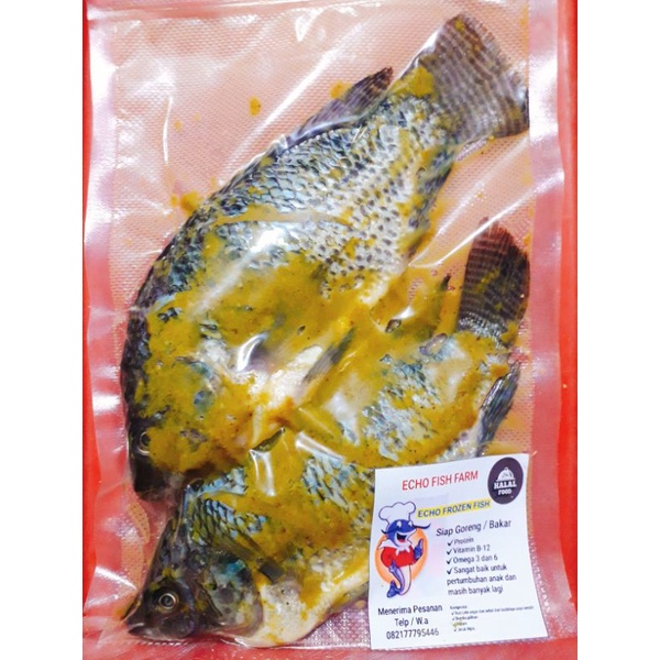 

Ikan Nila Fresh Segar Bumbu Kuning isi 2