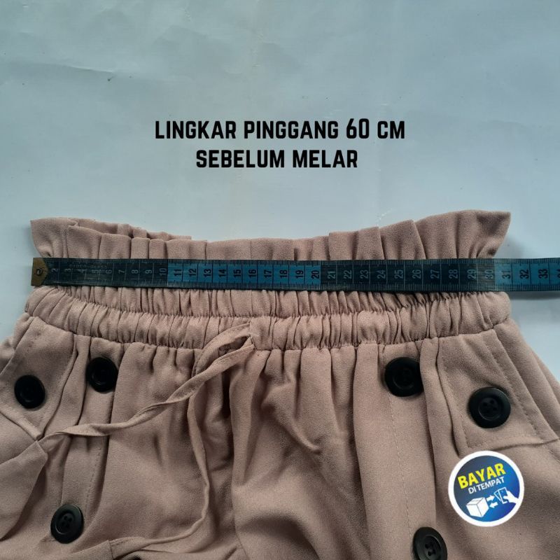 ROK PAYUNG REMAJA - DEWASA BAHAN MOSCRAPE JUMBO GRADE A HITAM ABU ABU NAVY LAVENDER ARMY MAROON MILO
