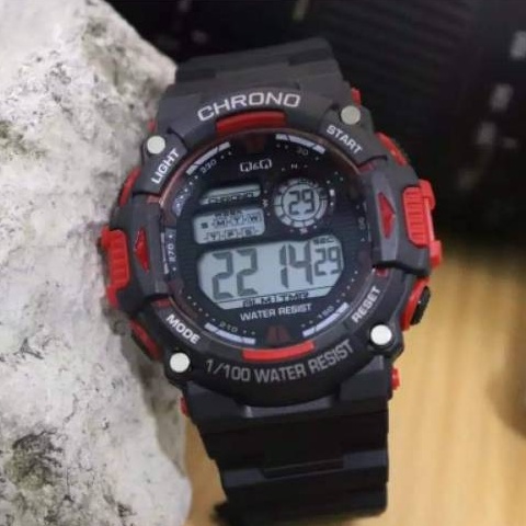 PROMO JAM TANGAN PRIA QNQ RUBBER