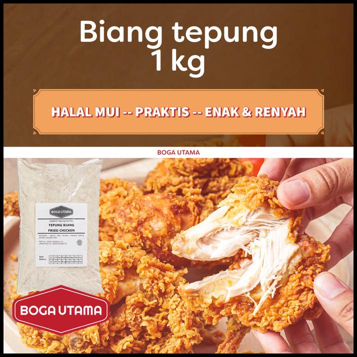 

1 Kg Tepung Biang Fried Chicken Kentaki