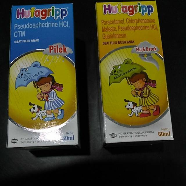 HUFAGRIP SIRUP FLU / BP / PILEK / TMP