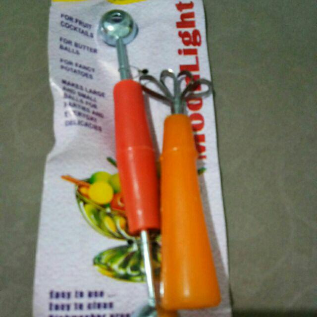 Kerokan Sop Sup Buah Es Blewah Kerikan Belewah Kelapa Melon Koktail Scoop Sendok Cetakan Bulat Kipas