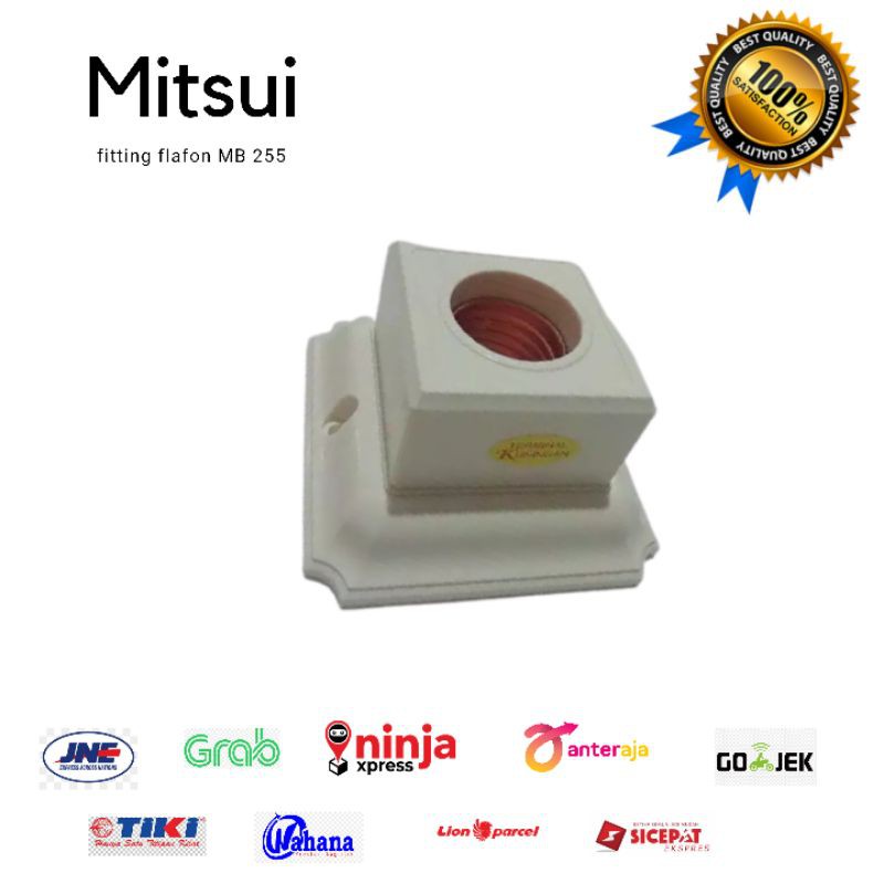 Fitting Lampu plafon segi Mitsui Mb 252