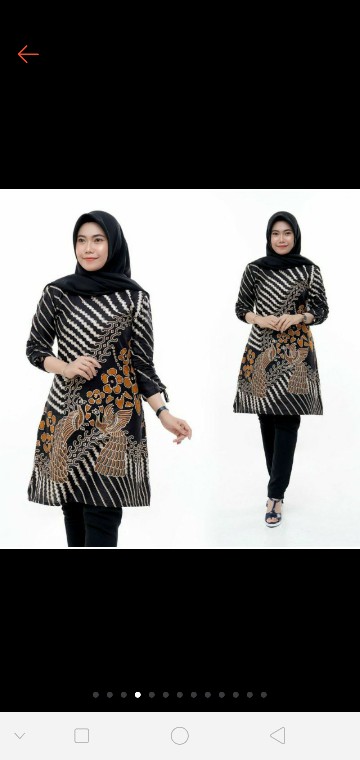 Maura Couple - Sania Ruffle Batik Couple