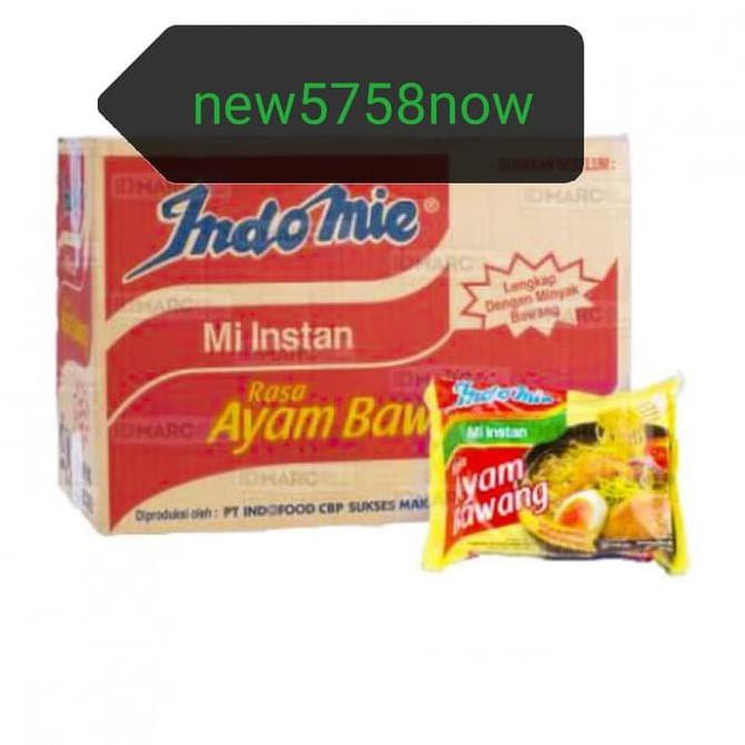 

Terlaris# Indomie Ayam Bawang / Per Dus /Grab Dan Gosend