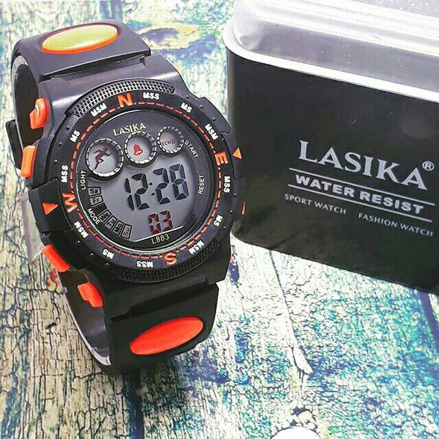 Original Lasika Jam Tangan Anak SD / Remaja Sport Digital