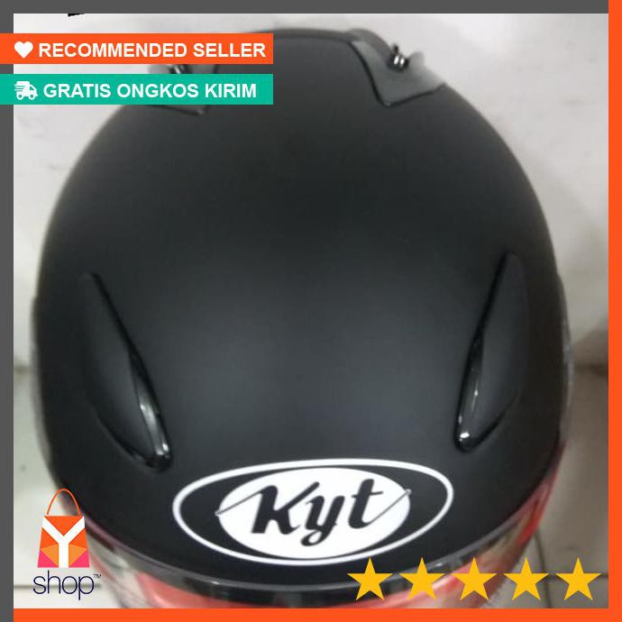 BAGUS BANGET  HELM KYT DJ MARU SOLID 9 WARNA