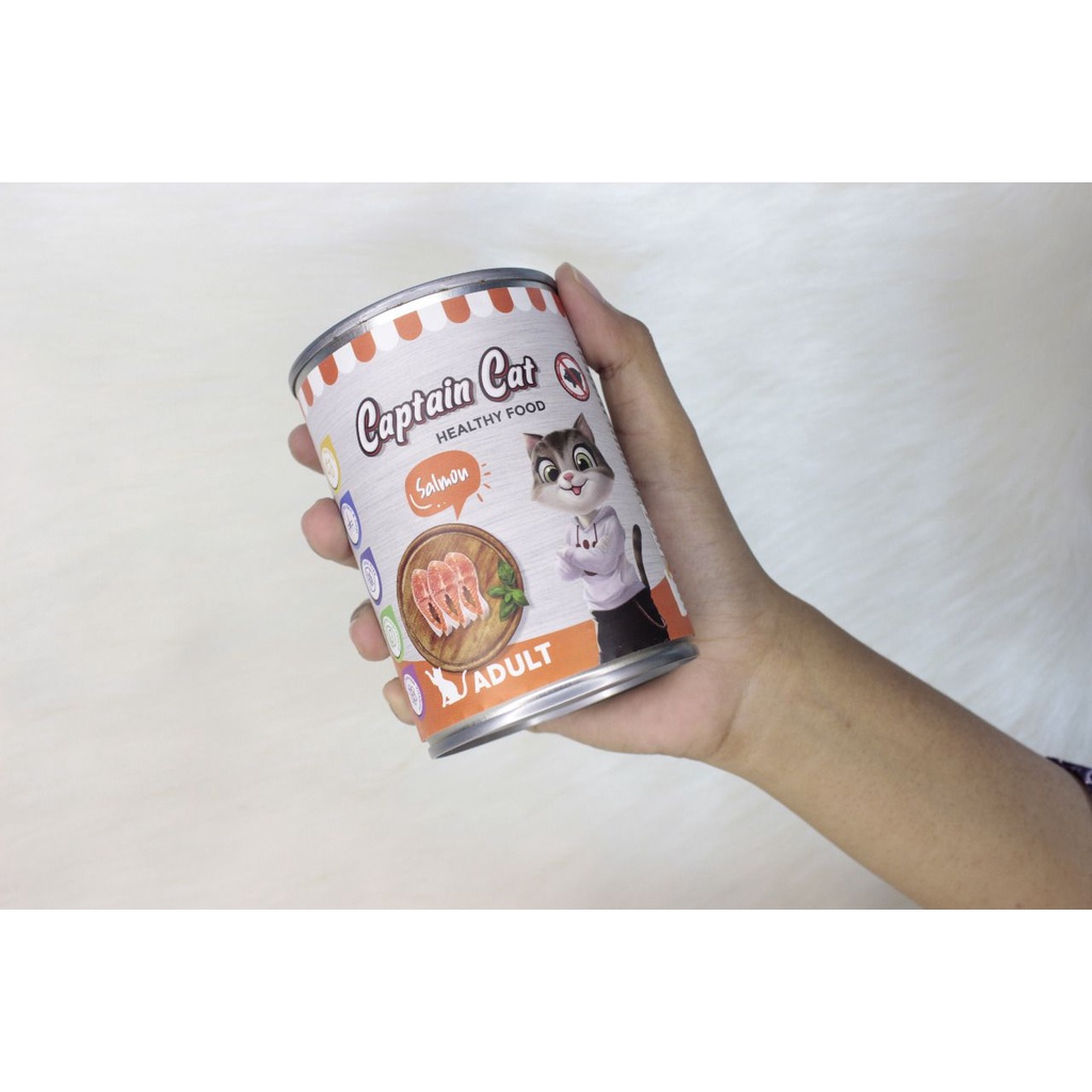 CAPTAIN KALENG ADULT ALL VAR 400GR / WET FOOD KUCING