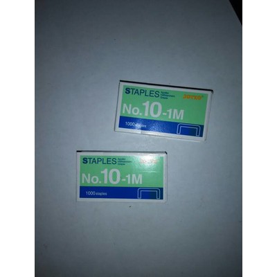 Isi refil refill Staples steples stapless Kecil Mini no 10 no10